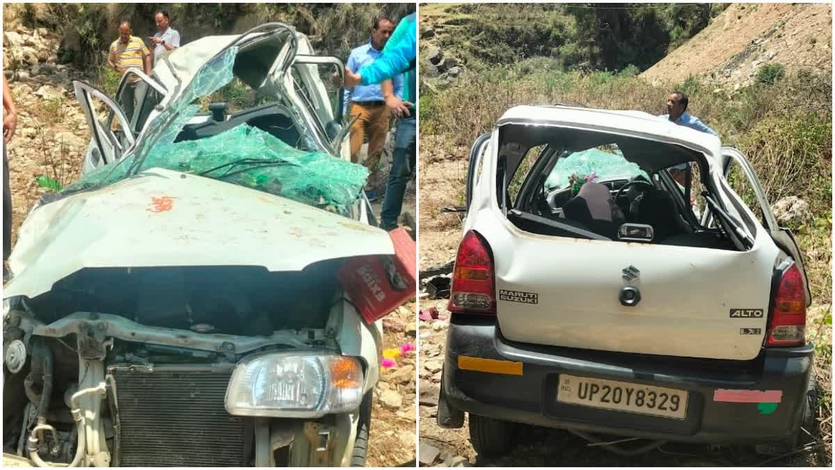 पौड़ी में खाई में गिरी कार , चालक की मौत, 8 घायल…. पौड़ी में खाई में गिरी कार , चालक की मौत, 8 घायल….