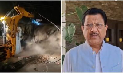 मजार ध्वस्तीकरण पर गरमाई सियासत ,कांग्रेस ने सरकार की मंशा पर उठाए सवाल…