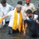 बाणगंगा की सफाई में जुटे सांसद , नदी को फिर से जीवन देने का लिया संकल्प….