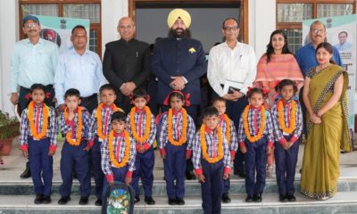 राजभवन में आयोजित हुआ प्रवेशोत्सव-2025 कार्यक्रम ,राज्यपाल ने ‘स्कूल डैश-बोर्ड’ का किया लोकार्पण…..