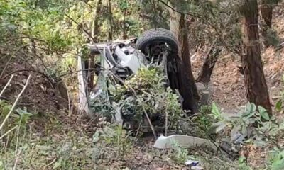 स्कॉर्पियो खाई में गिरने से 71 वर्षीय महिला की मौत , बेटा घायल….