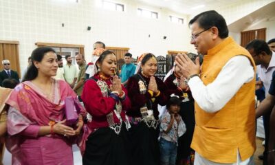 मुख्यमंत्री आवास में जनजाति सलाहकार परिषद ने मुख्यमंत्री धामी से की भेंट, महासू महाराज मंदिर के मास्टर प्लान को लेकर किया धन्यवाद…