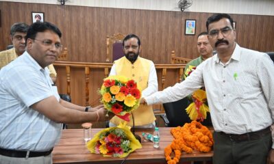 सफाई कर्मचारियों की सुरक्षा व सामाजिक सुरक्षा पर जोर , राज्य सफाई कर्मचारी आयोग के उपाध्यक्ष भगवत प्रसाद मकवाना ने ली समीक्षा बैठक….