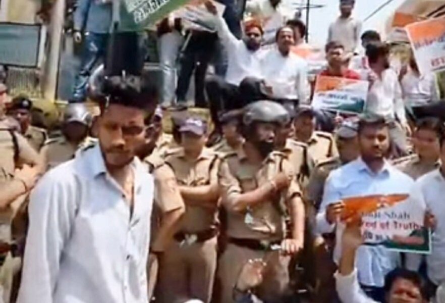 ईडी मुख्यालय के बाहर यूथ कांग्रेस का प्रदर्शन , केंद्र सरकार पर लगाये गंभीर आरोप….