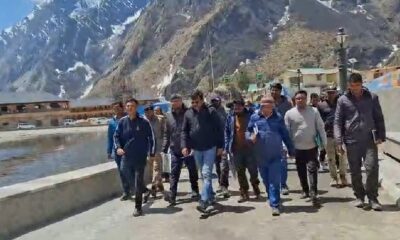 मुख्य सचिव आनन्द वर्धन पहुंचे बद्रीनाथ धाम , मास्टर प्लान कार्यो का किया निरीक्षण…