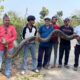 बुल्ला वाला गांव में मिला 18 फीट लंबा विशाल अजगर , सर्प मित्र भारत भूषण पेले ने ग्रामीणों संग मिलकर किया रेस्क्यू ….