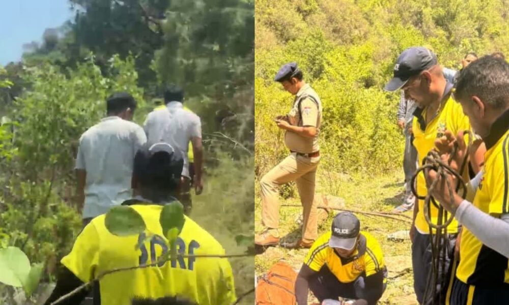 नेल गांव के पास ऑल्टो कार खाई में गिरी, SDRF ने शव किया बरामद l 1 किलोमीटर गहरी खाई में गिरी कार, चालक अजय रावत की मौके पर मौत…