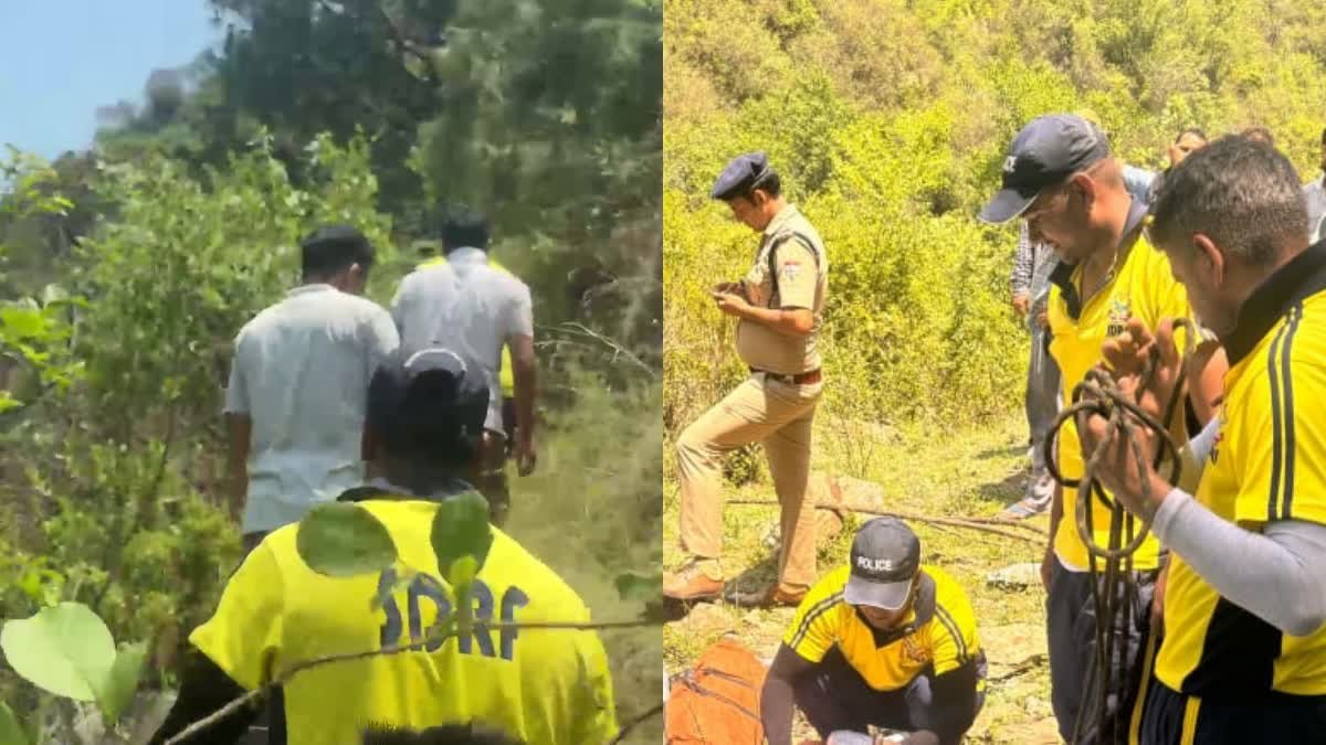 नेल गांव के पास ऑल्टो कार खाई में गिरी, SDRF ने शव किया बरामद l 1 किलोमीटर गहरी खाई में गिरी कार, चालक अजय रावत की मौके पर मौत…
