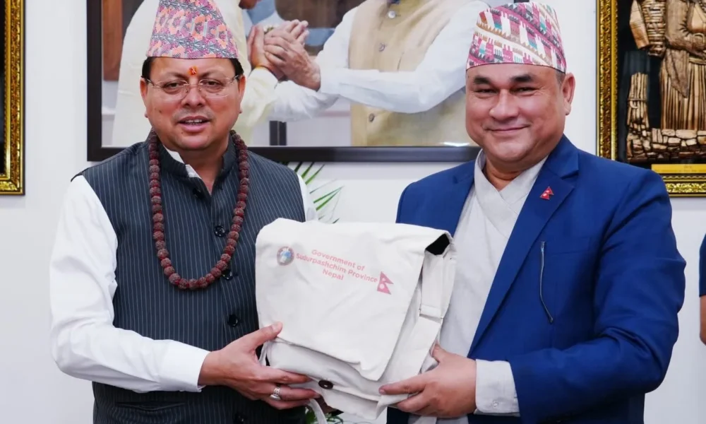 नेपाल संबंधों में भावनात्मक और सांस्कृतिक जुड़ाव को लेकर उत्तराखंड में सुदूरपश्चिम नेपाल के मुख्यमंत्री की महत्वपूर्ण बैठक