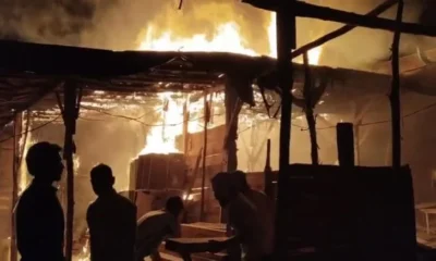 फर्नीचर दुकान में शॉर्ट सर्किट से भड़की आग, जसपुर में मचा हड़कंप |
