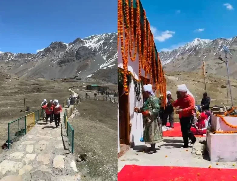 आदि कैलाश में पार्वती कुण्ड शिव मंदिर के कपाट खुले, श्रद्धालुओं ने किए दर्शन…