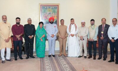 राजभाषा समिति के सदस्यों ने की राज्यपाल गुरमीत सिंह से भेंट, सरकारी कामकाज में हिंदी उपयोग की समीक्षा….