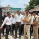 फ्लाईओवर पर बनाए गए डाइवर्ट पॉइंट से आईएसबीटी पर यातायात व्यवस्था पर पड़े प्रभाव की उपस्थित अधिकारियों से ली जानकारी