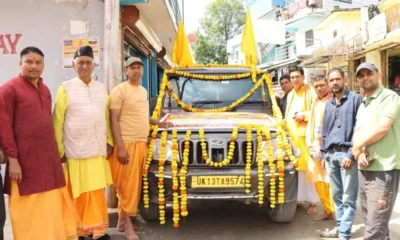 भगवान कार्तिकेय स्वामी की मूर्ति बद्रीनाथ धाम यात्रा के लिए रवाना, 4 जून को बसुधारा स्नान…..