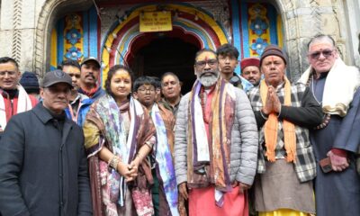 झारखंड के मुख्यमंत्री हेमंत सोरेन परिवार संग पहुंचे केदारनाथ धाम, बाबा केदार के किए दर्शन, लिया आशीर्वाद….