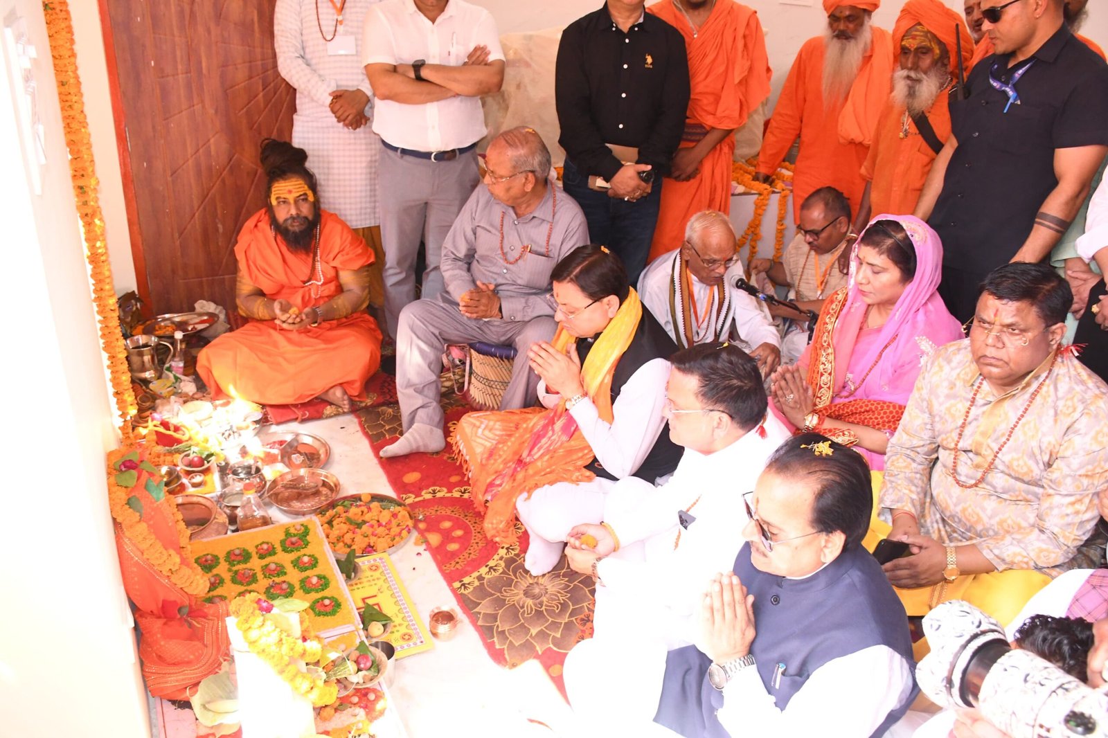 कालू सिद्ध मंदिर में सीएम धामी शामिल हुए महोत्सव में….