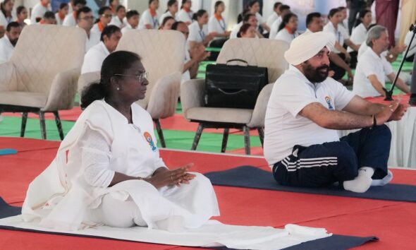 देहरादून से राष्ट्रपति मुर्मू ने किया योग दिवस का आगाज, उत्तराखंड को मिला देश की पहली योग नीति का गौरव |
