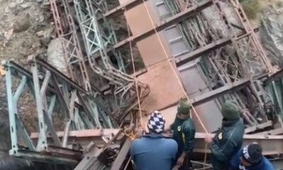 गौंखा नदी में बनी अस्थायी पुलिया बही, मुनस्यारी-मिलम सड़क पर बढ़ा खतरा