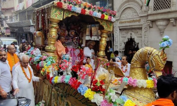 मसूरी में निकली भगवान जगन्नाथ की भव्य रथ यात्रा, जयकारों से गूंज उठी वादियां