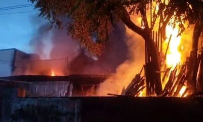शगुन वेडिंग पॉइंट में भीषण आग, लाखों का नुकसान