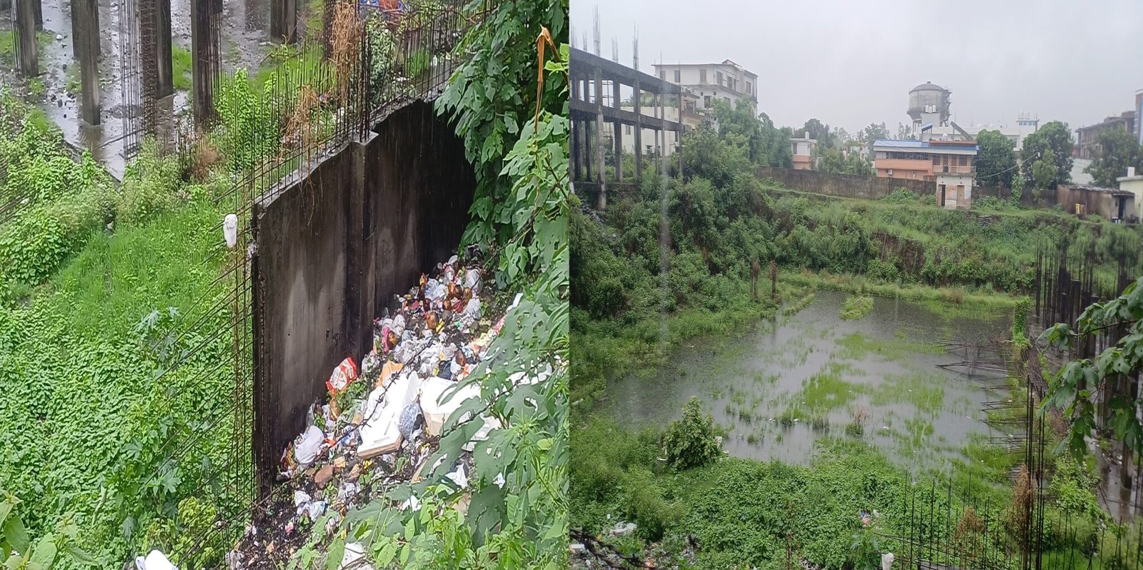 ‘आधुनिक बस अड्डा’ बना गड्ढा, मोटर नगर घोटाले पर फूटा लोगों का गुस्सा