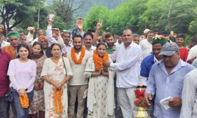 प्रियंका चौहान निर्विरोध बनीं वीडीसी सदस्य