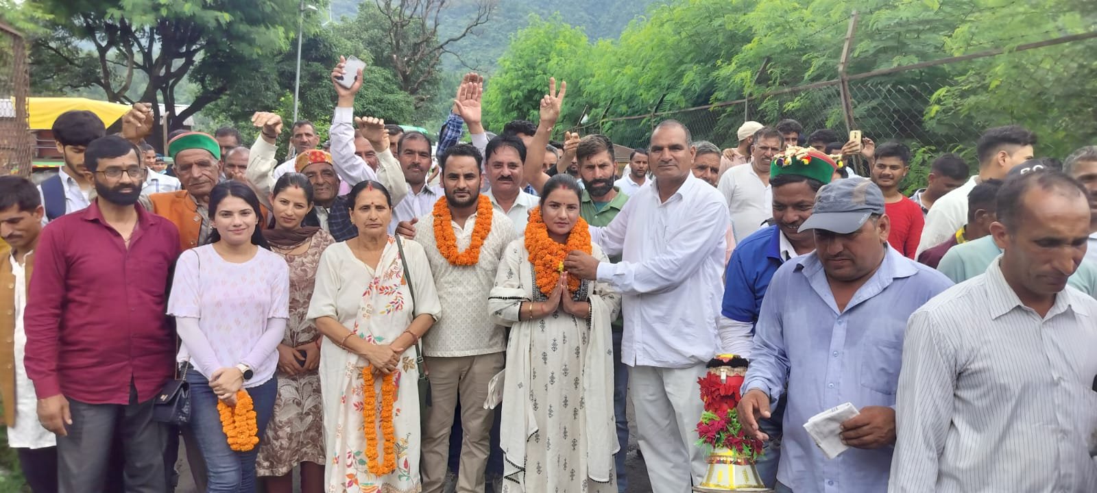 प्रियंका चौहान निर्विरोध बनीं वीडीसी सदस्य