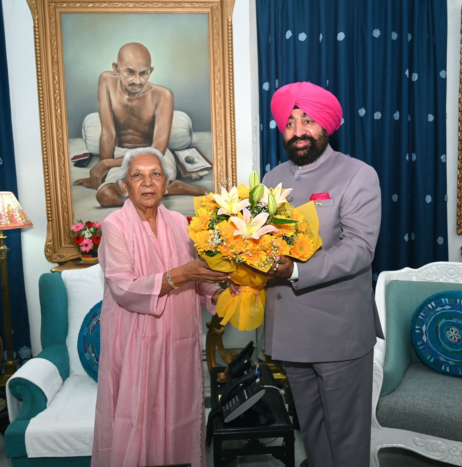 लखनऊ में उत्तराखंड के राज्यपाल लेफ्टिनेंट जनरल गुरमीत सिंह (से नि) की कूटनीतिक पहल