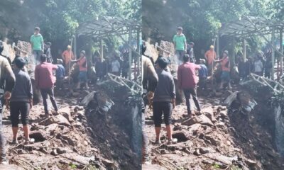 केदारनाथ यात्रा मार्ग पर भारी भूस्खलन, प्रशासन ने यात्रियों की आवाजाही पर लगाई रोक
