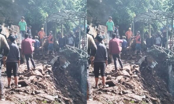 केदारनाथ यात्रा मार्ग पर भारी भूस्खलन, प्रशासन ने यात्रियों की आवाजाही पर लगाई रोक