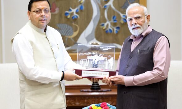 दिल्ली में CM धामी की सीक्रेट मीटिंग! PM Modi से मांगे हजारों करोड़? जानिए क्यों!
