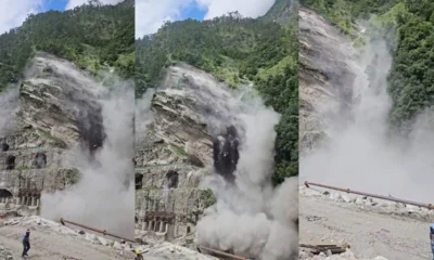 हेलंग डैम साइट पर पहाड़ गिरा, 200 मजदूर थे मौजूद, बड़ा हादसा टला!