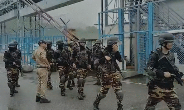 डाकपत्थर बैराज में मॉकड्रिल के जरिए आतंकवादियों के खात्मे का अभ्यास सफल!