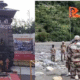 मलबे में दबे कल्पकेदार मंदिर का पता चला, बाबा के दर्शन की जगी आस…स्थल पर लगाई गई हनुमान झंडी