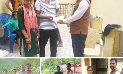 मुख्यमंत्री धामी ने आपदा प्रभावितों को दी 5-5 लाख की राहत राशि, प्रभावितों ने जताया आभार l
