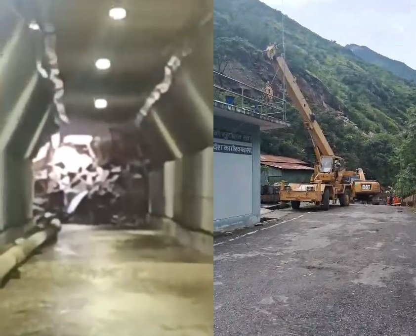 ऐलागाड़ टनल में भूस्खलन, 19 में से 8 कर्मचारी सुरक्षित, 11 से निरंतर संपर्क ऐलागाड़ टनल में भूस्खलन, 19 में से 8 कर्मचारी सुरक्षित, 11 से निरंतर संपर्क
