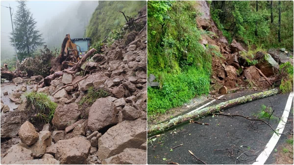 उत्तरकाशी में कुदरत का कहर, गंगोत्री और यमुनोत्री एनएच अवरुद्ध, लोग परेशान