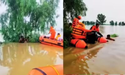 आठ जिले जलमग्न, रावी के उफान से कई इलाकों में हालात गंभीर