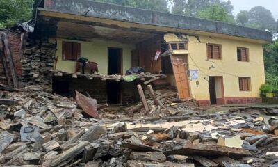 बागेश्वर में दो महिलाओं की मौत, कई गांवों में भारी नुकसान l