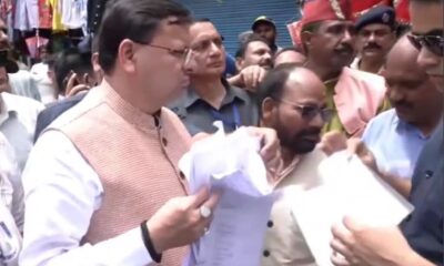 आपदा में ढाल बने मुख्यमंत्री धामी, थराली में राहत कार्यों का लिया जायज़ा, पीड़ितों से मिलकर सुनी पीड़ा