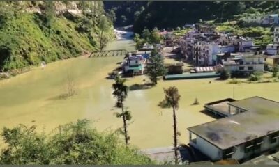 हर्षिल के बाद यमुना नदी पर स्याना चट्टी में बनी झील, कस्बे पर मंडराए खतरे के बादल