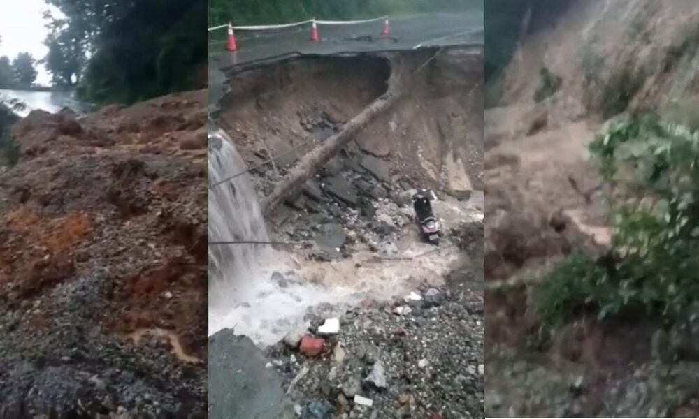 मसूरी में मूसलाधार बारिश से तबाही, भूस्खलन से सड़कें बंद, दो घायल