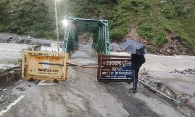 स्यानाचट्टी में बाढ़ का कहर, स्कूल जलमग्न, होटल डूबे; यमुनोत्री हाईवे पर मंडराया खतराl