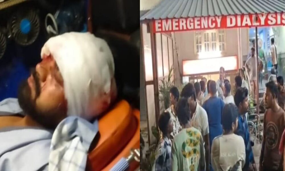 कटारपुर गांव में मंदिर के अंदर युवक को सिर में मारी गोली, हालत नाजुक