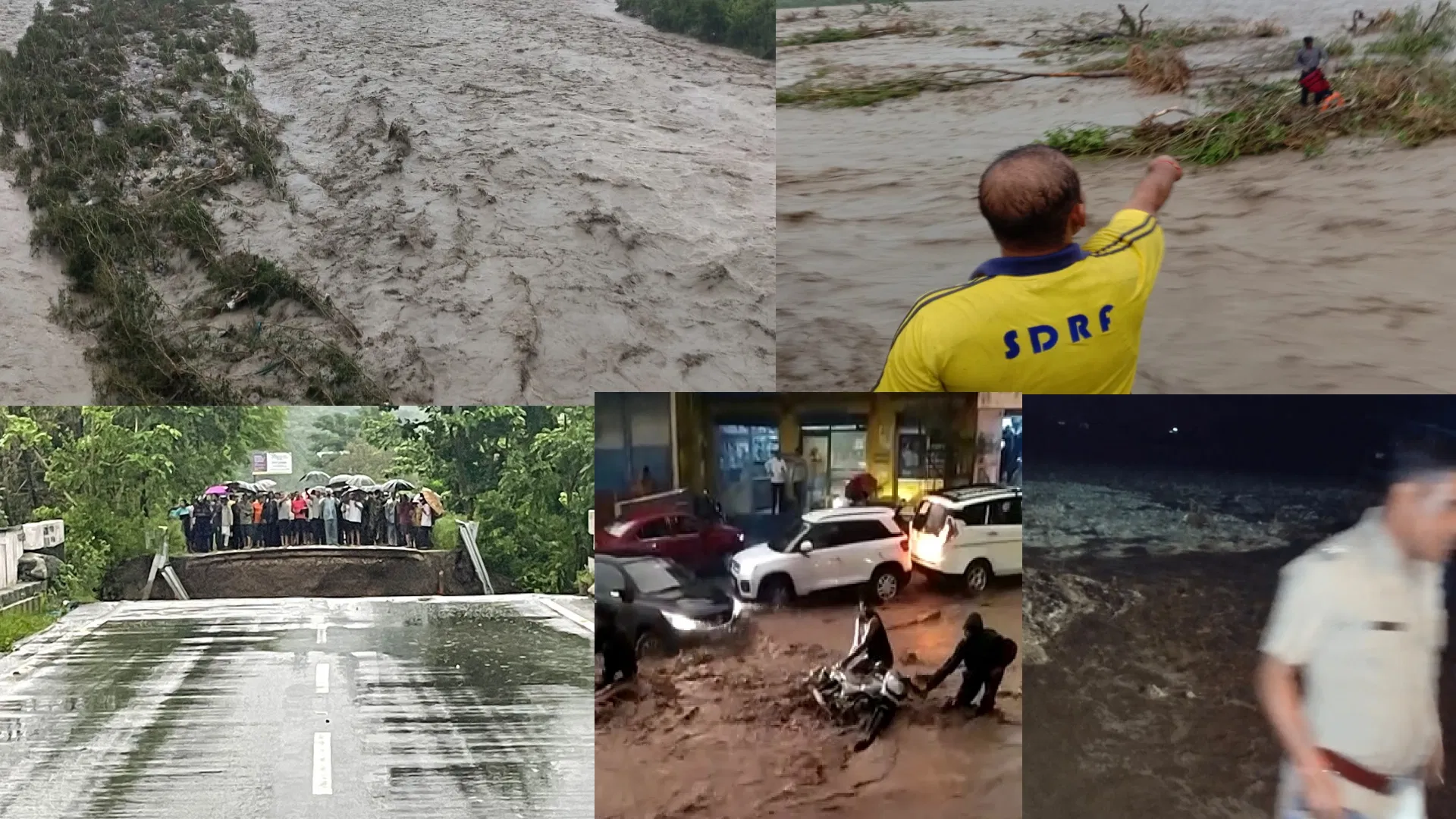 सहस्त्रधारा में बादल फटने से मची तबाही, शिवलिंग जलमार्ग ,मसूरी में एक मजदूर की जान गई l