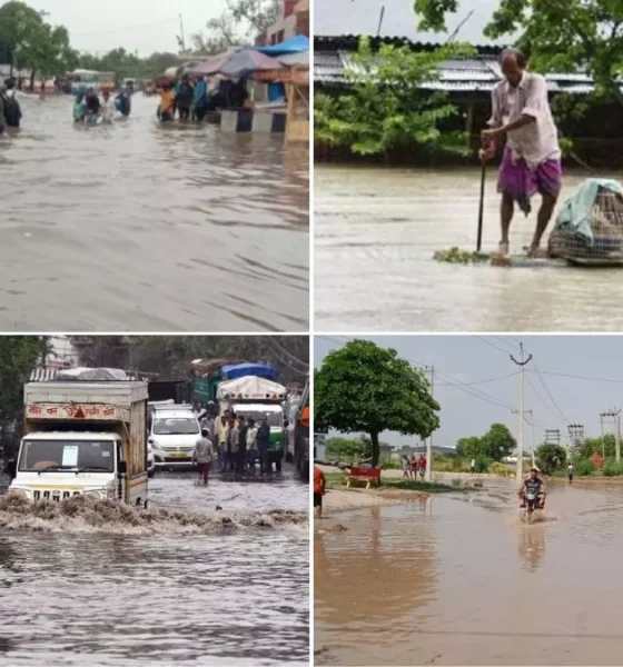 साहूवाल में चार फीट तक पानी, जलभराव में फंसे लोग l