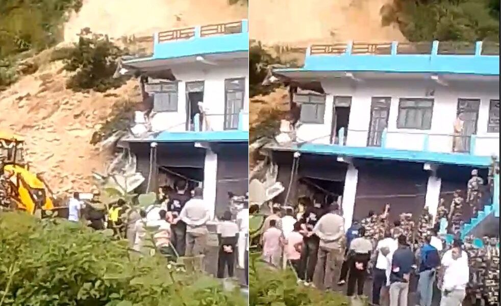 डीडीहाट-भनडा मार्ग पर भूस्खलन, महिला की मलबे में दबकर मौत l