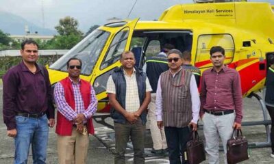 आपदा से तबाही का जायजा लेने उत्तराखंड पहुंची केंद्र की टीम, 6 जिलों में करेगी दौरा l