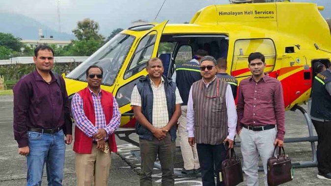 आपदा से तबाही का जायजा लेने उत्तराखंड पहुंची केंद्र की टीम, 6 जिलों में करेगी दौरा l