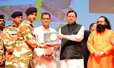 आपदा राहत वीरों को सम्मान, बचाव कार्यों में दिखाया अदम्य साहस: सीएम धामी